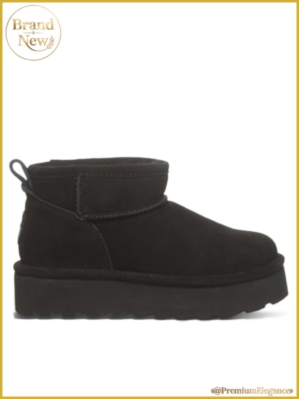 BEARPAW Retro Shorty Suede Ankle Booties Wool Lined Winter Boots
